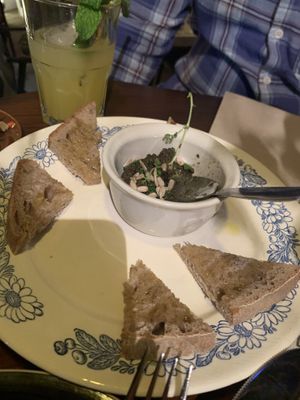 Olive tapenade  at Bistro Arbol in Lanzarote