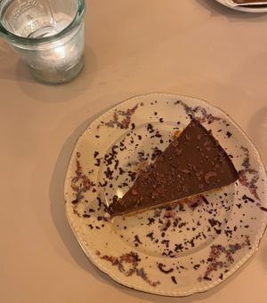 Raw vegan cake at Bistro Arbol in Lanzarote