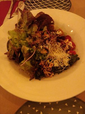 Buddha bowl at Bistro Arbol in Lanzarote