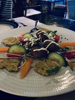 Vegan cheeseplate   at Bistro Arbol in Lanzarote