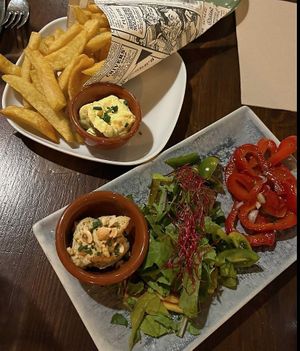 Starter at Bistro Arbol in Lanzarote