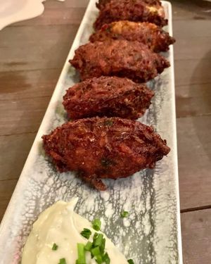 Pakora at Bistro Arbol in Lanzarote