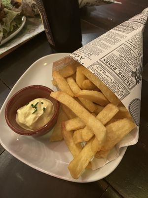 Belgian Fries  at Bistro Arbol in Lanzarote