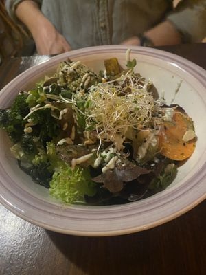 Buddha bowl  at Bistro Arbol in Lanzarote