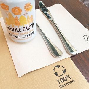 This drink is amazing, sweetened with agave nectar!  at Bistro Arbol in Lanzarote