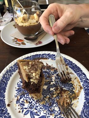 Really tasty sweets at Bistro Arbol in Lanzarote