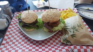 Mini burgers at Bistro Arbol in Lanzarote