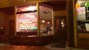 Some outdoor seating at Maple Indian Cuisine in Goshen