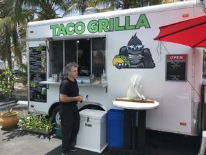 Food Truck at Taco Grilla in Key West