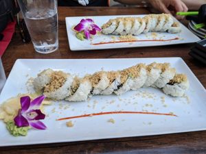 Vegan gamma roll at Asian Outpost - AO Hawaiian Hideout in Chicago