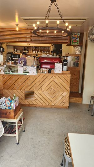 Inside at Soda Cafe in Hayama