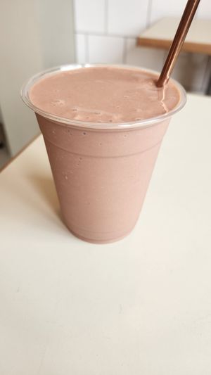 Chocolate shake at Soda Cafe in Hayama