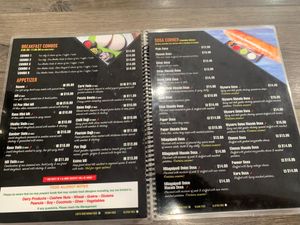 Look at all those vegan dosas at Saravana Bhavan in New York City