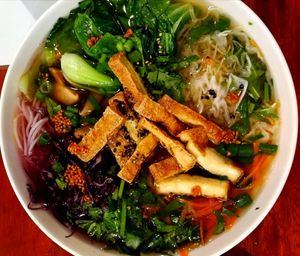 Combination noodle soup. at Rendezvous du Vietnam in Cairns