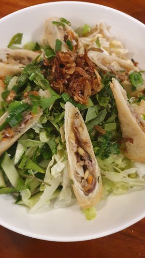 Spring roll salad at Rendezvous du Vietnam in Cairns
