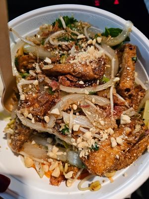 Tofu vermicelli salad at Rendezvous du Vietnam in Cairns