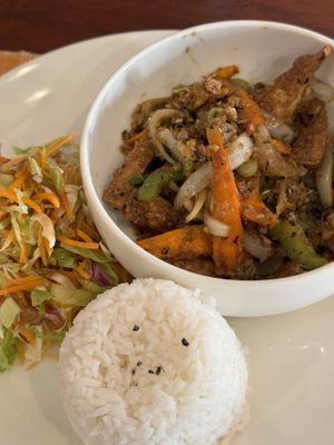 1015 lemon  grass tofu  at Rendezvous du Vietnam in Cairns