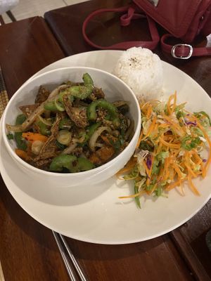 Lemon Grass Tofu   at Rendezvous du Vietnam in Cairns