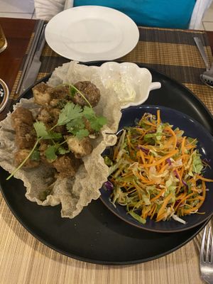 Salt and Pepper Tofu   at Rendezvous du Vietnam in Cairns