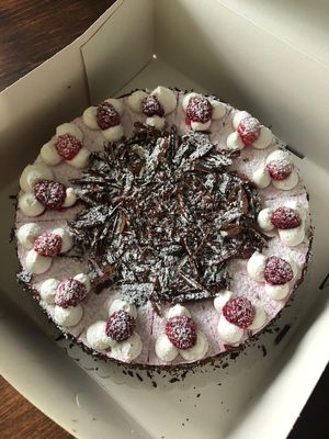 Vanilla Raspberry at Cafe Fritz in Weil Am Rhein