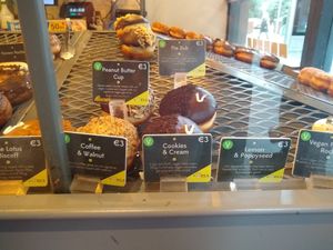 Vegan section at The Rolling Donut - Dublin 2 in Dublin