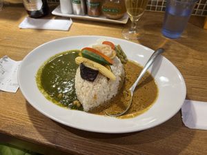   at Wakakusa Curry in Nara