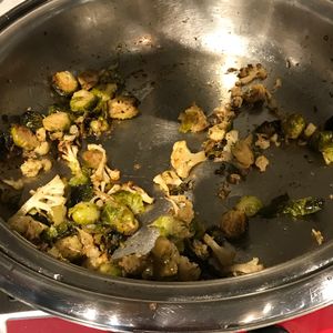 Brussels and cauliflower  at Main Street Markets and Garden Cafe in Rockland