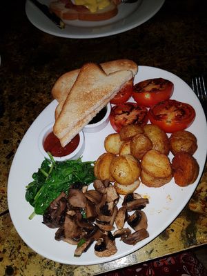 Vegan breakfast at Lemon Leaf in Kinsale