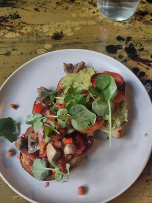 Vegan breakfast at Lemon Leaf in Kinsale