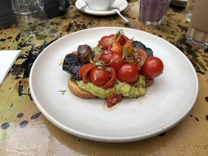 Avocado toast (specify to be made vegan)  at Lemon Leaf in Kinsale