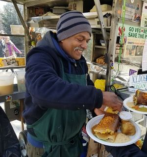 Thiru🌱 at NY Dosas in New York City