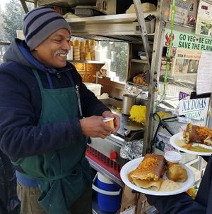 Thiru🌱 at NY Dosas in New York City