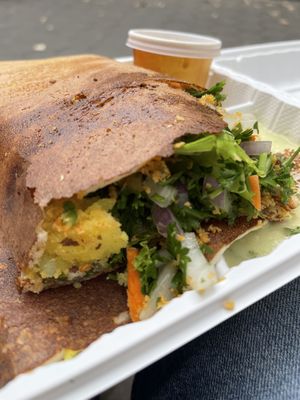 Special pondicherry  at NY Dosas in New York City