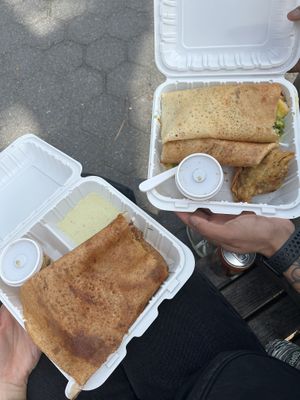 Masala dosa & Pondicherry  at NY Dosas in New York City