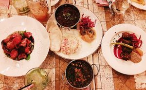 Vegan at The Garden Restaurant in Frigiliana