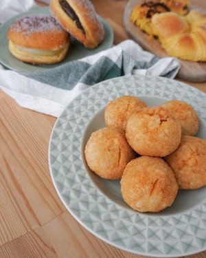 Coxinha de Jaca at Confeitaria Henrique Carvalho in Matosinhos