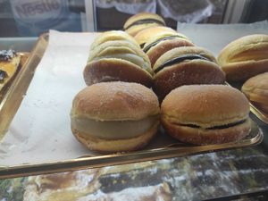 Bolas de Berlim Vegan at Confeitaria Henrique Carvalho in Matosinhos