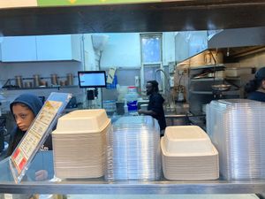 Counter at Taïm - West Village in New York City