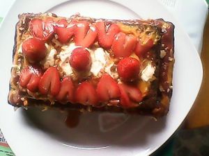 Plato at La Reforma Restaurante Vegetariano in Paipa