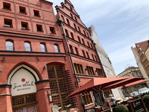 outside at Zum Scheele in Stralsund