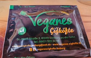  at Veganes Cigköfte in Limburg