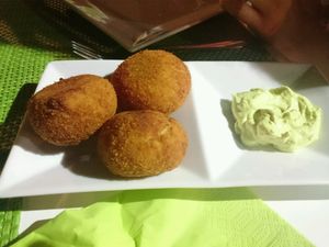 Cheese croquettes at Past & Future in Fuerteventura