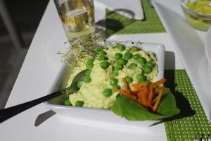 eggsalad without eggs at Past & Future in Fuerteventura