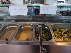 Cold buffet (continued) at Past & Future in Fuerteventura