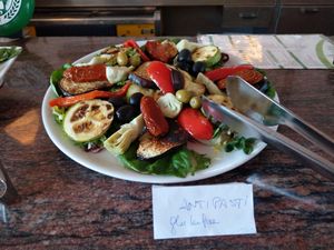 Cold buffet (continued) at Past & Future in Fuerteventura