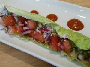 romaine burrito at Quintessence in New York City