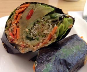 Asian pate roll at Quintessence in New York City