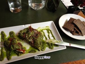 mmmmmm... the minipizette! at Quintessence in New York City