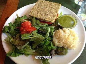 the burger was good too at Quintessence in New York City