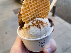 Vegan merengada  at Mama Elba in Madrid